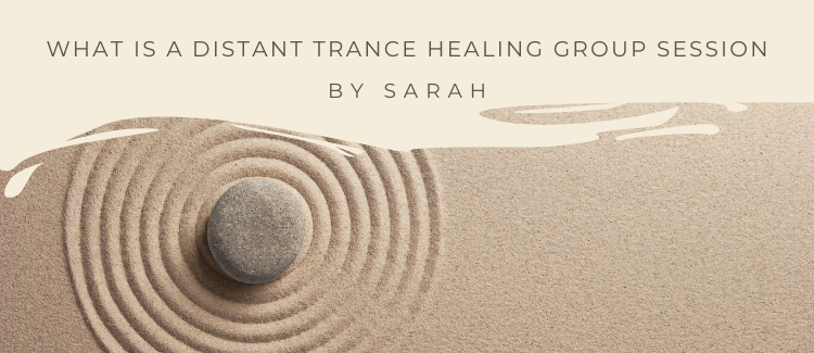 What is a distant trance healing group session
